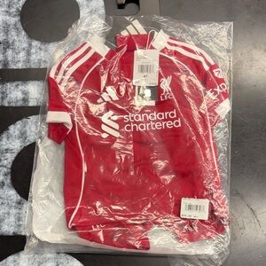Liverpool Full Home Kit Jersey Shorts & Socks